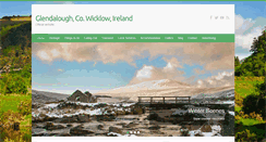 Desktop Screenshot of glendalough.ie